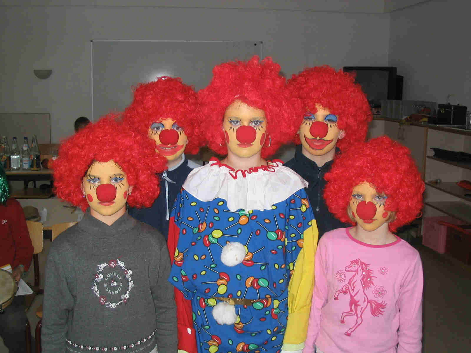 Die Familie des dummen August